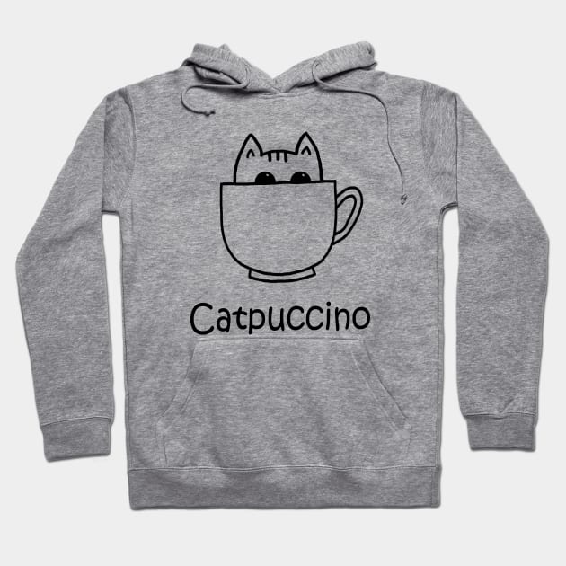 Catpuccino Hoodie by PelicanAndWolf